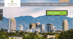 Desktop Screenshot of fairstoneapartments.com